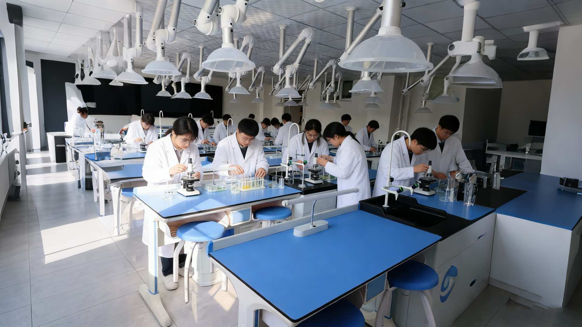 临沂市某县实验中学生物实验室案例 整体解决方案